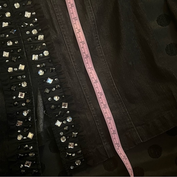 Ruby Rd Black Sparkly Jacket - Picture 12 of 12